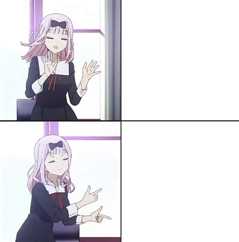 Chika Fujiwara drake meme template : r/MemeTemplatesOfficial