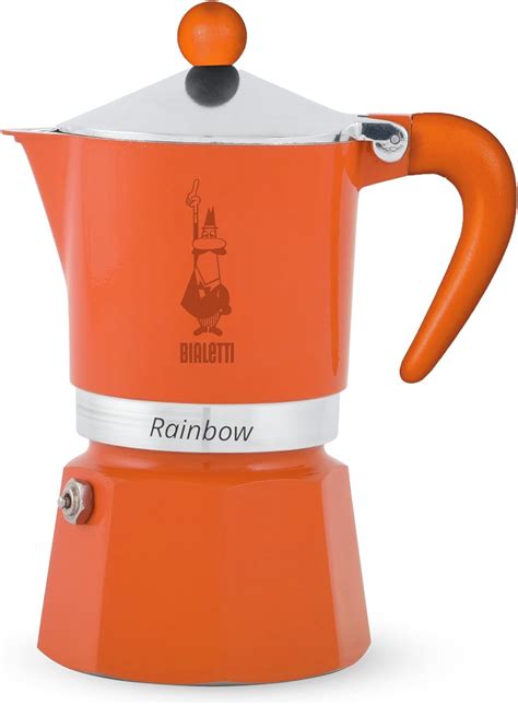 Amazon Bialetti Rainbow Moka Pot 3 Cup Espresso Maker With