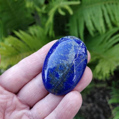 Polished Lapis Lazuli Cabachon - Crystals of Atlantis