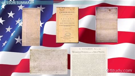 Influential Documents For The U S Constitution Lesson Study