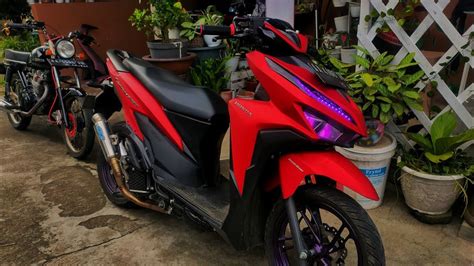 Review Modifikasi Honda All New Vario Racing Look Dana Pelajar