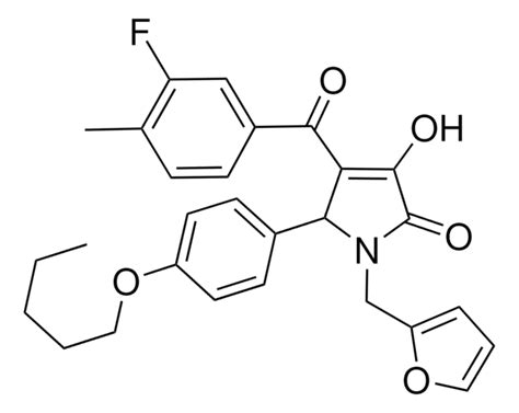 4 3 FLUORO 4 METHYLBENZOYL 1 2 FURYLMETHYL 3 HYDROXY 5 4