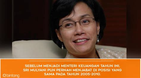 Kembali Jadi Menteri Keuangan Ini Fakta Menarik Sri Mulyani