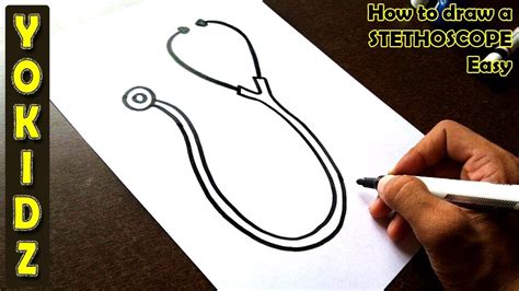 Discover 76+ stethoscope diagram sketch best - seven.edu.vn