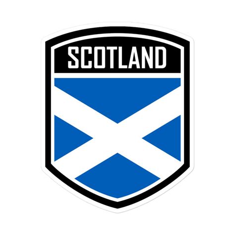 Scotland Flag Emblem Stickers Scottish Pride, Heritage, and Tradition ...