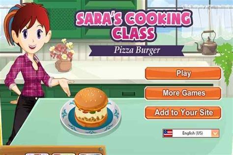 Pizza Burgers Sara’s Cooking Class, Cooking Games - Play Online Free : Atmegame.com