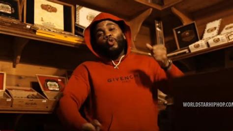 Givenchy Paris Lo­go Vin­tage Hood­ie Worn By Kevin Gates In Wetty