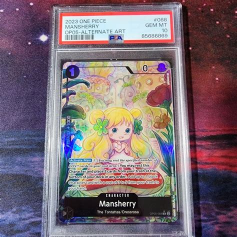 One Piece Awakening Of The New Mansherry Alt Art OP05 088 PSA 10 EBay