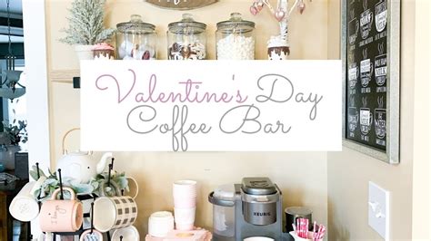 BLUSH PINK VALENTINE S DAY COFFEE BAR COFFEE BAR DECOR IDEAS