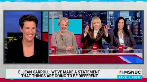 E Jean Carroll Takes Heat For Bizarre Maddow Interview Bragging About