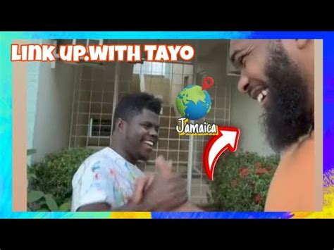 Wode Maya Reunites With Tayo Aina In Kingston Jamaica After 5 Years