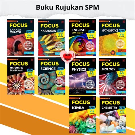 Focus Buku Rujukan Spm Bahasa Melayu English Mathematics