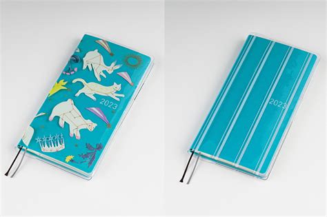 Colors Lagoon Weeks Hardcover Book Techo Lineup Hobonichi Techo