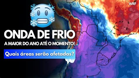 Onda De Frio Congelante Frente Alerta De Frio Intenso