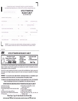 Reg Dmv Form