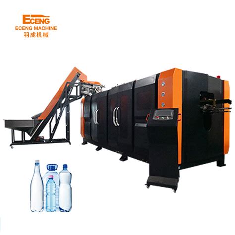 Six Cavity Pet Stretch Plastic Blowing Machine Pet Blow Moulding