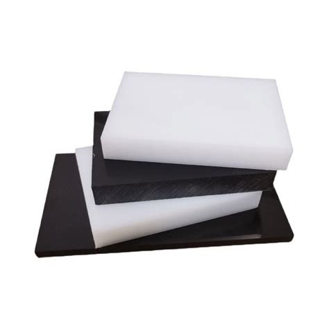 Black White HDPE Sheet High Density Polyethylene PEHD Plastic Plate