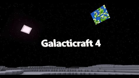 Galacticraft 4 Mod Showcase 1 The Planets Youtube