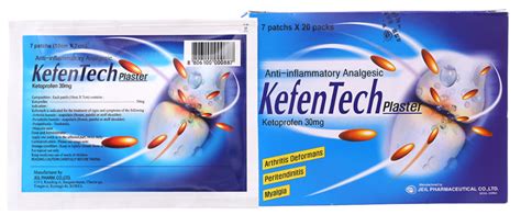 Hướng dẫn sử dụng miếng dán giảm đau: Kefentech (Ketoprofen)