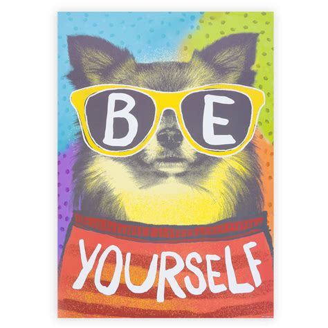 Renewing Minds, Be Yourself Motivational Poster, 13 x 19 Inches ...