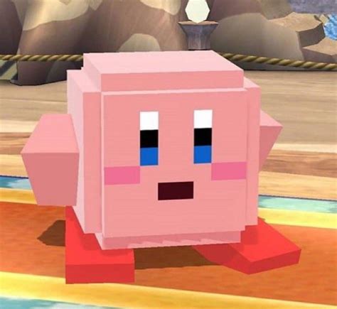 Minecraft Kirby By Silverfan445 On Deviantart