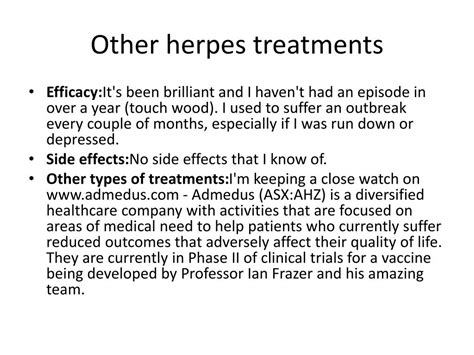 PPT - Herpes treatment, herpes support, something you should know ...