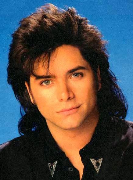 Classic Hairstyles With Medium Mullet Hair For Men From John Stamos