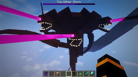 Wither Storm Engender Mod MC JAVA Wither Storm In Minecraft All Stage