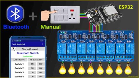 ESP32 Bluetooth Manual Home Automation IotCircuitHub