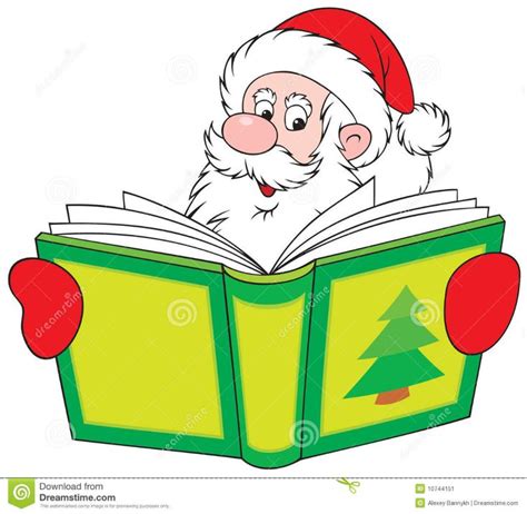 Santa Claus Christmas Book Illustration