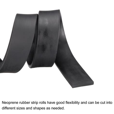 Solid Rubber Strips Neoprene Sheets Rolls 3 16 T X 0 98 W X 236 22 L EBay