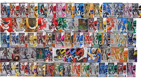 Every Power Rangers Lightning Collection Hasbro Wave 9 Comparison List ...