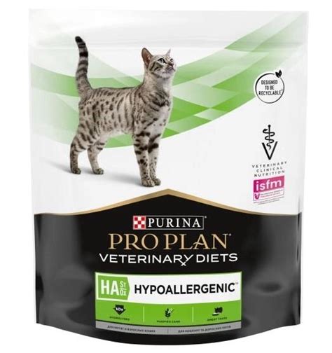 Сухой корм для кошек при пищевой аллергии Purina Pro Plan Veterinary ...