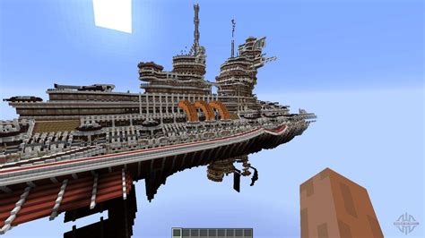 Aurora Class Battleship For Minecraft