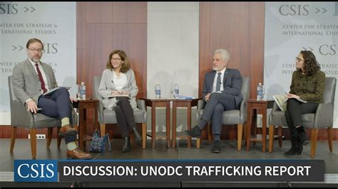 Discussion On Unodc S Global Report On Trafficking In Persons