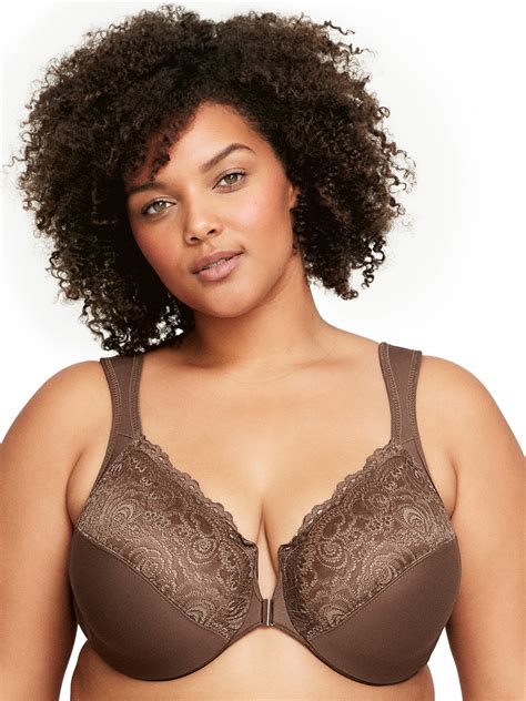 Soutien gorge agrafé devant Glamorise Femme Daxon