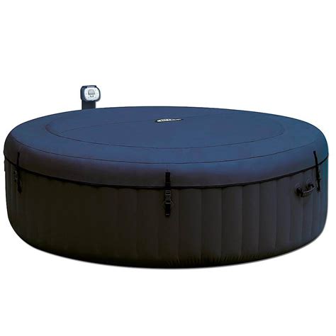Best Buy Intex Inflatable Jets Person Hot Tub And Cup Holder Refreshment Tray E E