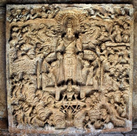 Pattadakal Virupaksha Temple Surya The Sun God Carved Into The Ceiling