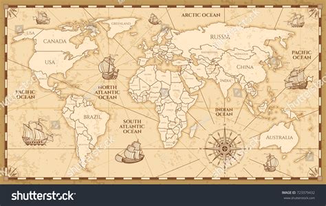 159 484 Mapa Mundo Antiguo Images, Stock Photos & Vectors | Shutterstock