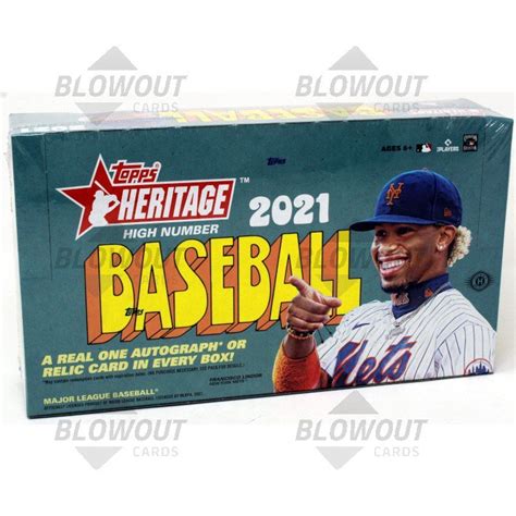 Topps Heritage High Number Baseball Hobby Box