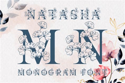 Monogram Natasha Font Free Download - FreeFontDL