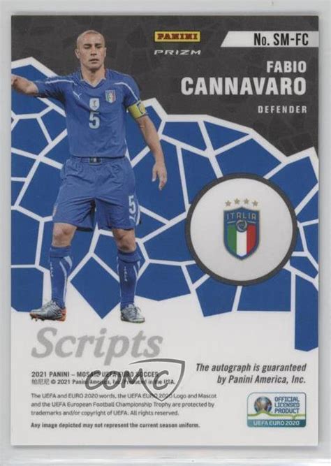 2021 Panini Mosaic UEFA Euro 2020 Scripts Silver Circles Prizm SM FC