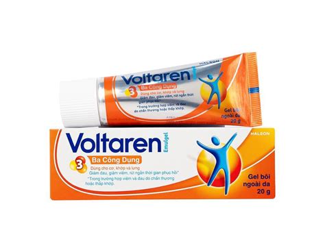 gel boi voltaren emulgel novartis dieu tri giam dau  chan thuong hoac
