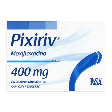 MOXIFLOXACI 400MG 7TAB PIXIRIV LGEN