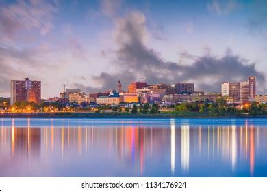 Portland Maine Usa Downtown Skyline Back Stock Photo 1134176924 ...