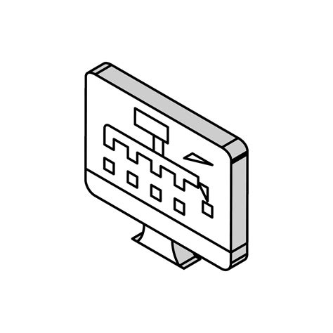 hvac layout design isometric icon vector illustration 39312095 Vector ...