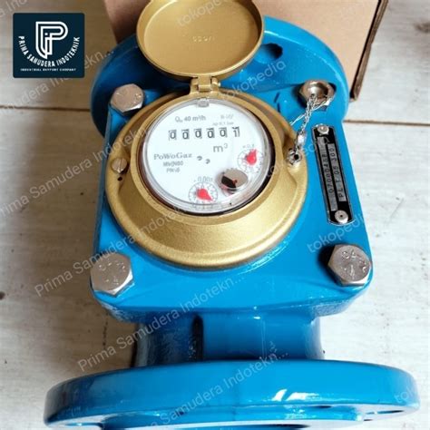 Jual Jual Water Meter Powogaz Inch Dn Mm Meteran Air Powogaz