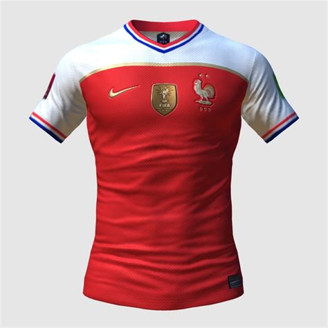 FRANCE Nike FWC QATAR 2022 3RD Concept FIFA 23 Kit Creator Showcase