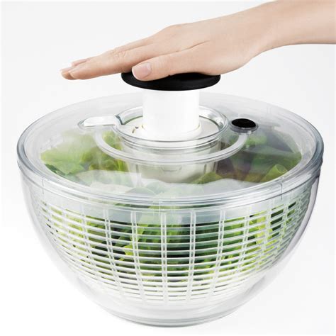 Essoreuse à salade OXO transparente Aide technique repas Tous ergo