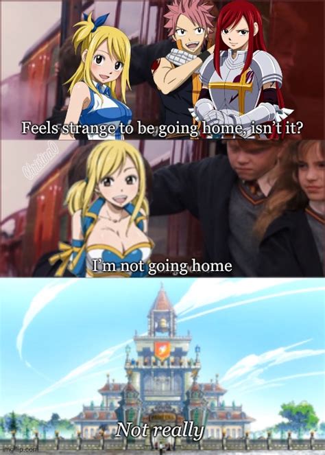 Fairy Tail Meme Harry Potter Crossover Imgflip